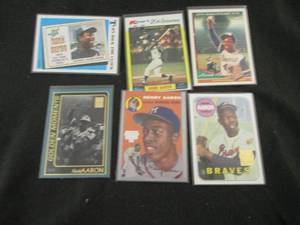 159. Hank Aaron Cards...