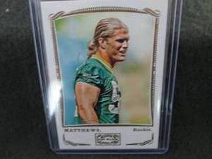 160. 2009 Clay Matthews Rookie Card...