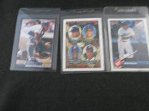 166. 3 Mike Piazza Rookie Cards...