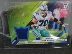 188. 2019 Donruss Zack Martin Jerse...