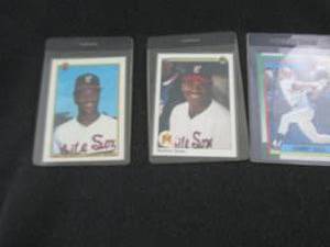 189. 3 Sammy Sosa Rookie Cards...