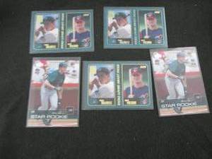 197. 5 Rocco Baldelli Rookie Cards...