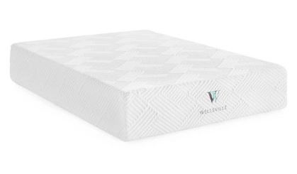 lot 628 image: Wellsville 14-inch King-size Gel Memory Foam Mattress - New in Box