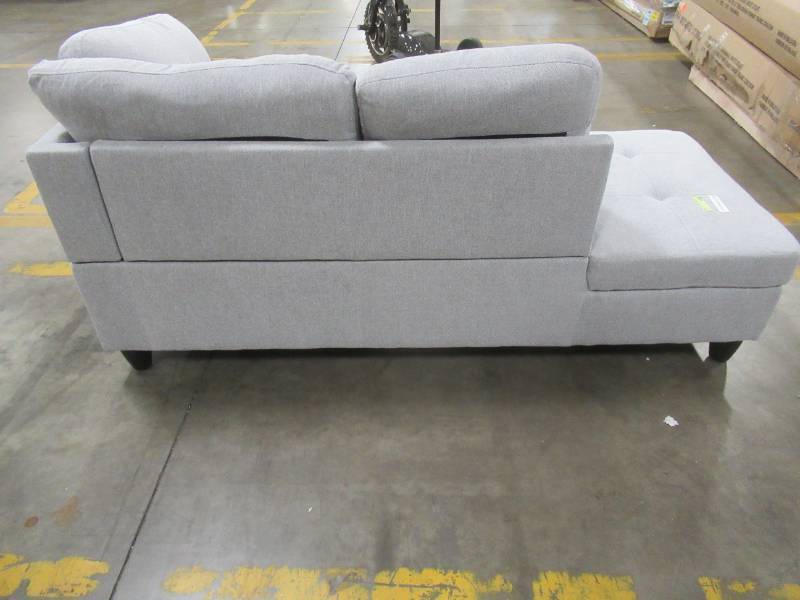 lot 708 image: Wayfair Forgan Left Hand Facing Chaise Lounge Chair (Chaise Only).