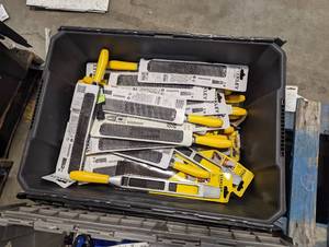 lot 834 image: One Bin of Shelf-Pulled ToolsBits