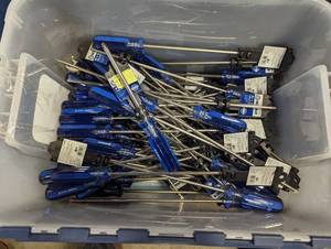lot 826 image: One Bin of Shelf-Pulled ToolsBits
