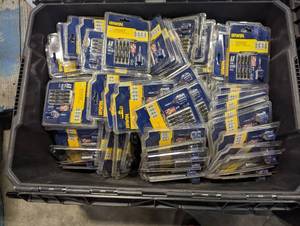 lot 829 image: One Bin of Shelf-Pulled ToolsBits