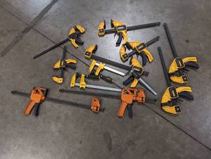 lot 857 image: Box of Clamps