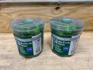 lot 15 image: METABO HPT Lot of 2-  8 x 2-12-in Wood To Wood Deck Screws (800 per bucket)