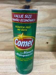 lot 85 image: COMET Lot of 6- Cleanser with Bleach - 25 Oz each