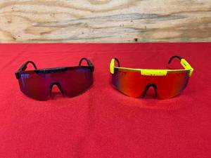 lot 99 image: Lot of 2 Pairs of Pit Viper Sunglasses (replicas)