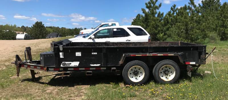 2008 Towmaster Quipnet Dump Trailer
