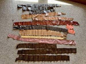 lot 28 image: Large Group of Assorted Snake Hides
