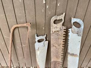 lot 59 image: Assorted Saws