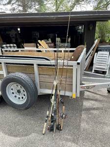 lot 67 image: Assorted Fishing Rods