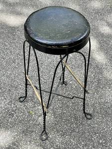 lot 73 image: Ice Cream Parlor Stool