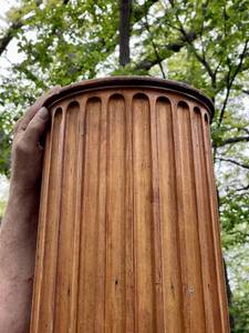 lot 97 image: Large Maple Architectural Fluted Column