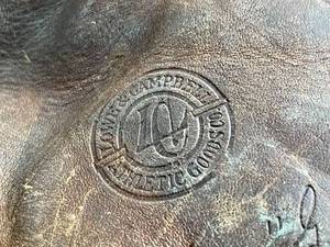 lot 104 image: Antique Lowe &amp Campbell Baseball glove