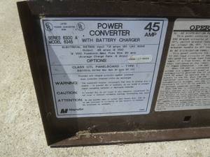 RV Power Converter #6345