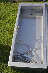 lot 30 image: Cooling salad bar insert with salad bar dividers 