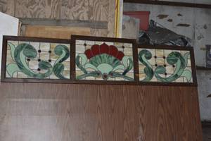 lot 81A image: Stained Glass window