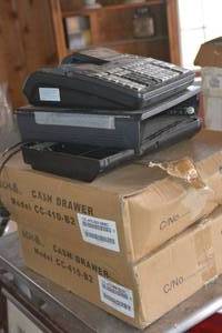 lot 122 image: Cash Register and 3 drawers, 2 new