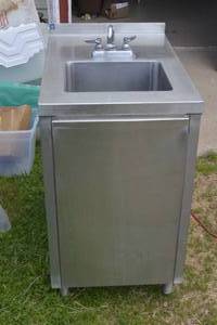 lot 129 image: NSF Handwashing Sink