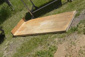 lot 150 image: Wooden Butchers Block