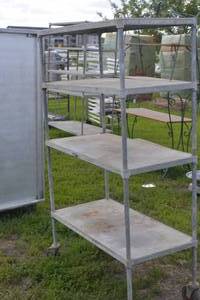 lot 186 image: Metal Rack