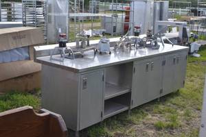 lot 83 image: NSF Stainless Steel counter