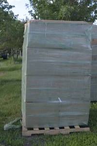 lot 48 image: 30 boxes of 12 in a case of unused gallon jugs and caps