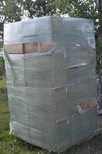 lot 49 image: 30 boxes of 30 in a case of unused half gallon jugs and caps