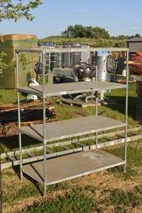 lot 188 image: Metal Shelf
