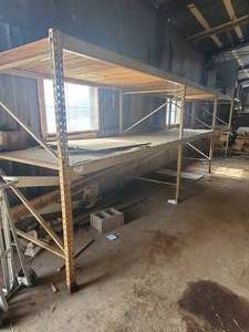 lot 81 image: Teardrop Pallet Racking buyer to disassemble