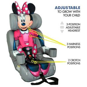 lot 5 image: Kids Embrace Combination Booster Seat, Minnie Mouse