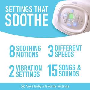 lot 11 image: Graco Sense2Soothe Baby Swing