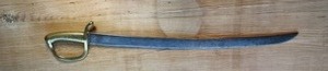 lot 2 image: Updated Dutch 1819M Infantry Briquet Sword