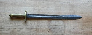 lot 18 image: Russian M1834 Tesak Pioneer Sword