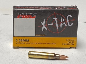 (20) Rounds PMC X-TAC 5.56x45mm 55g...