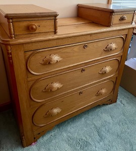 Delightful Vintage Dresser with Hanky Drawers