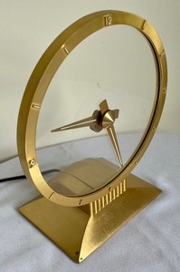 Vintage Jefferson Golden Hour Electric Clock