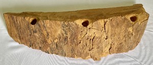 Rustic Wooden Candle Holder
