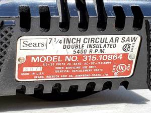 Craftsman 7-14 Circular Saw