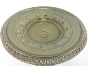 lot 5 image: Compote with Brass Bowl ca. 1870-80