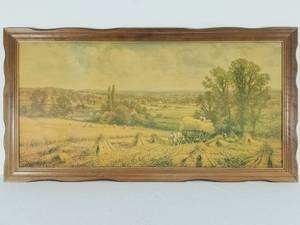 lot 2 image: Harvest Time,Print by A.A. Glendening,  1900