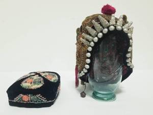 lot 153 image: Two Chinese Childrens Hats