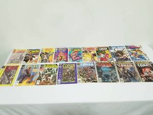 lot 168 image: Lot of 69 Conan the Barbarian Comic Books
