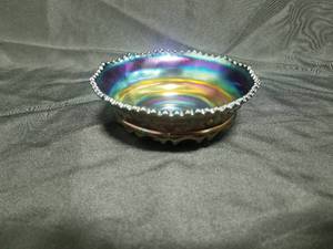 lot 177 image: Northwood Carnival Glass Small Dish