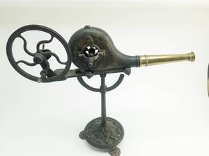 lot 179 image: Victorian Style Cast Iron Peat or Coal Blower