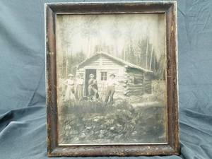 lot 23 image: John Runk Framed Print of Pioneers